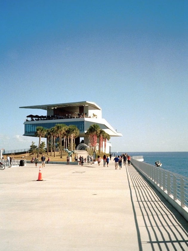 The St. Petersburg Pier in Florida, USA, near ELS Language Centers.